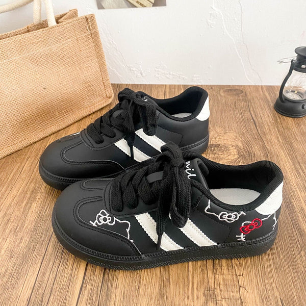 Hello kitty Embroidery Cute Sneakers Casual Fashion Shoes