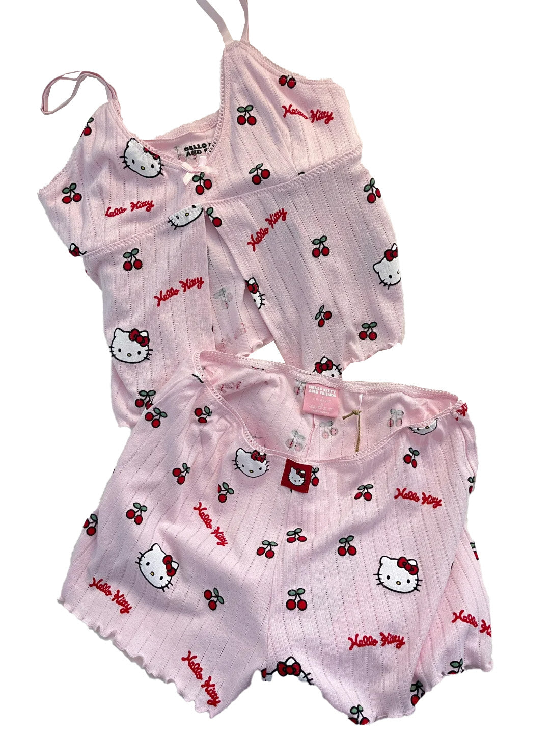 Hello Kitty Sleepwear Top with Shorts Pj Set
