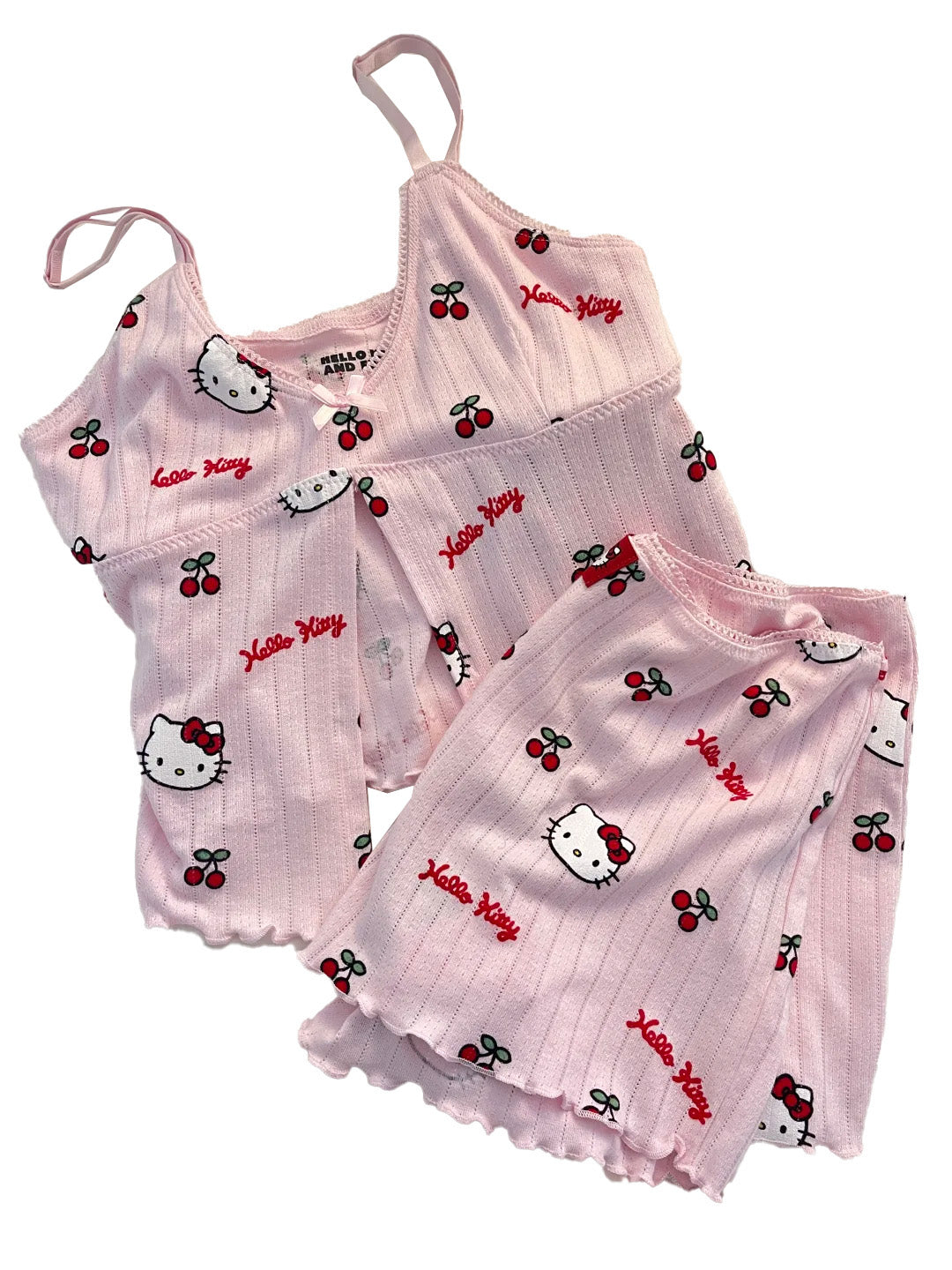 Hello Kitty Sleepwear Top with Shorts Pj Set