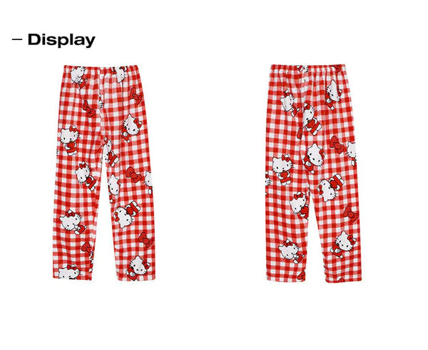 Hello Kitty fuzzy pajama pants