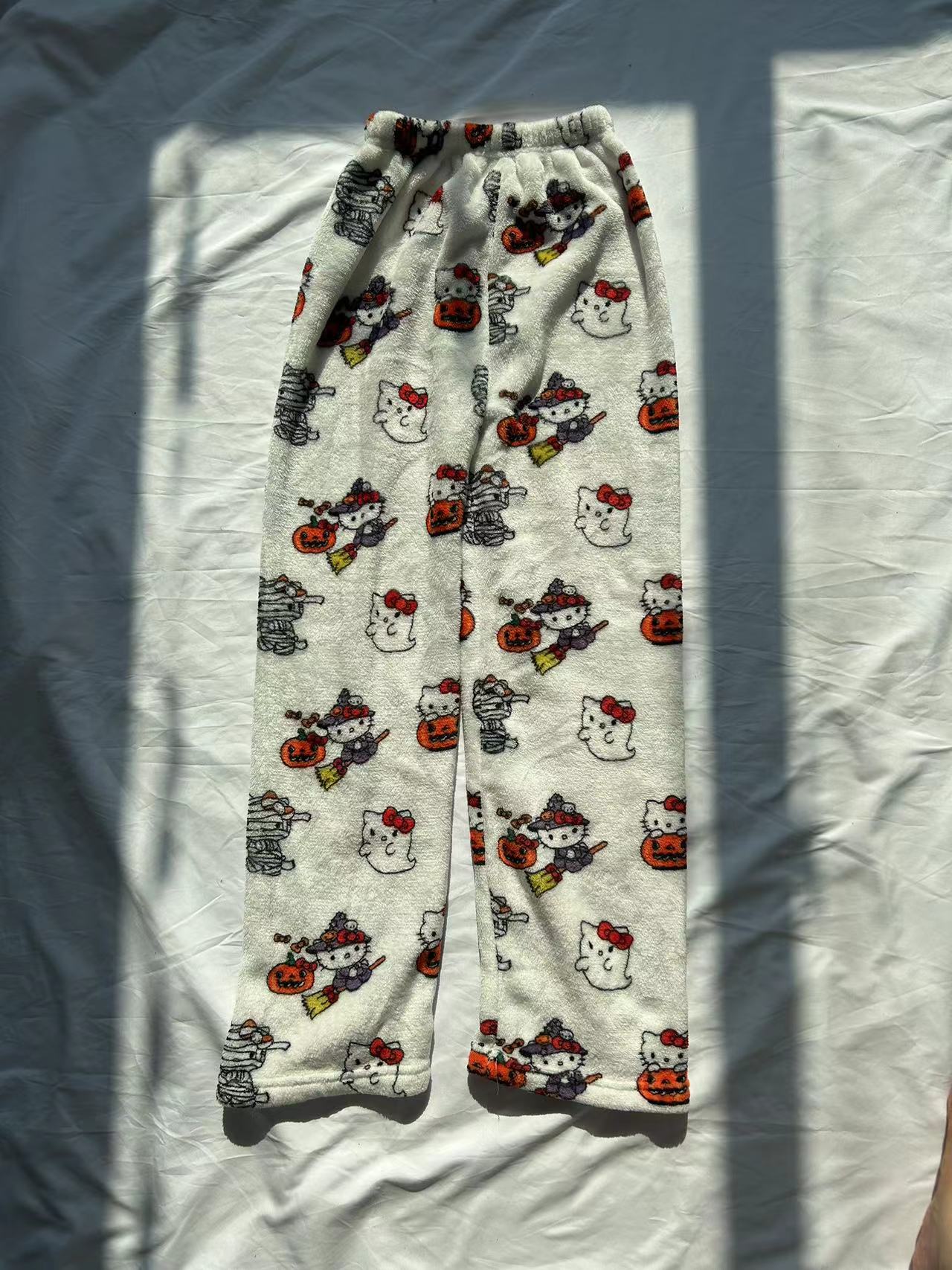 Hello kitty Halloween Pants Pajama pants Cute Soft Long Bottoms Pjs