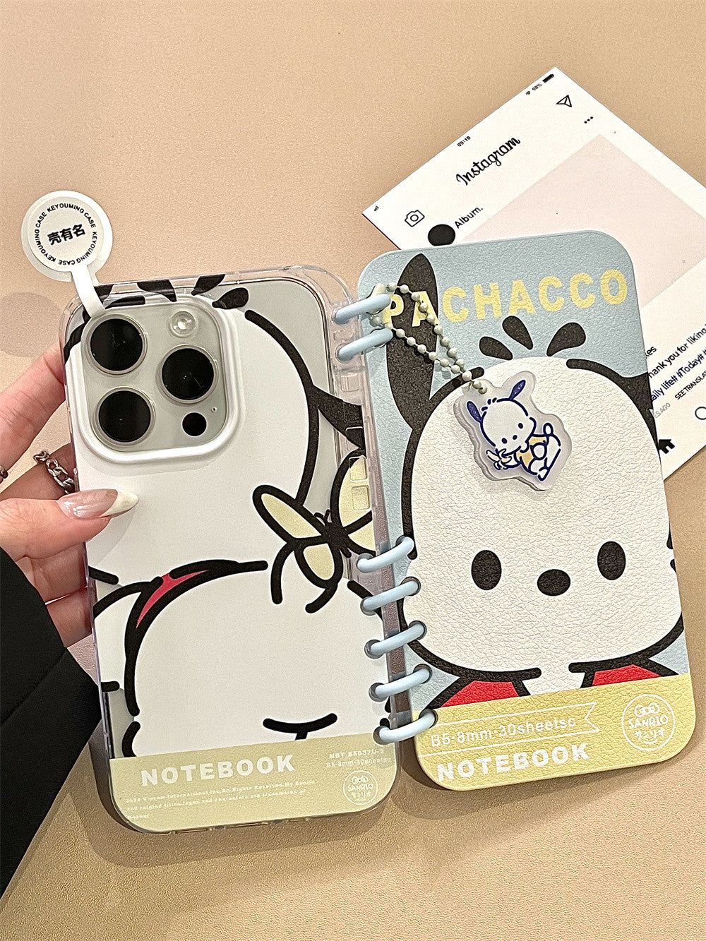 Sanrio Flip phone case Book folding iphone case