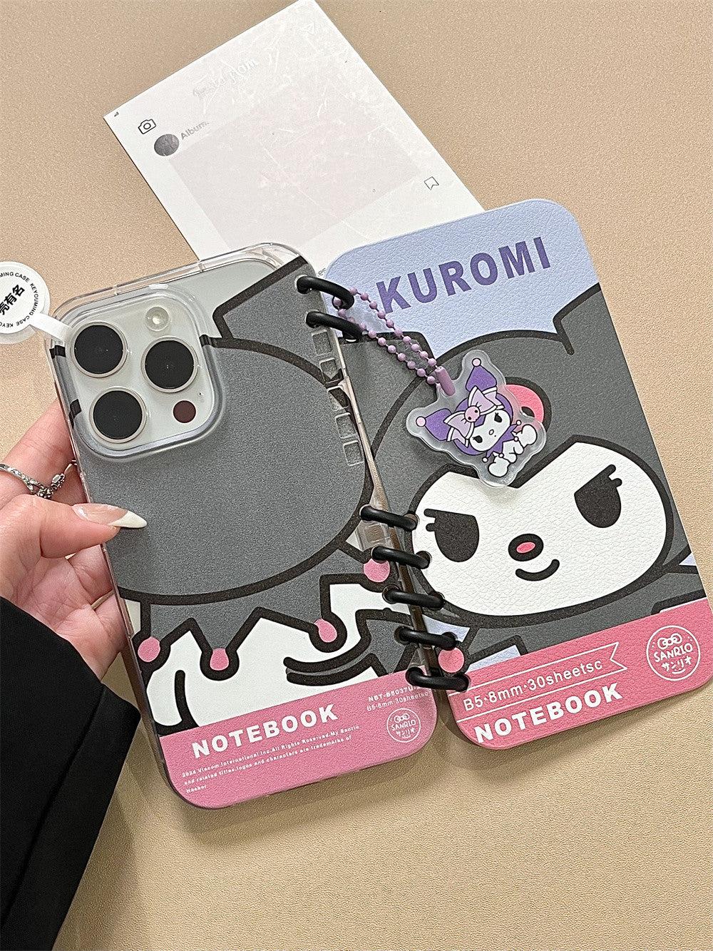 Sanrio Flip phone case Book folding iphone case