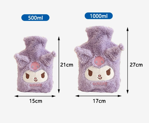 Sanrio Hot Water Bottle Bag irrigation Female Plush Warm Hand