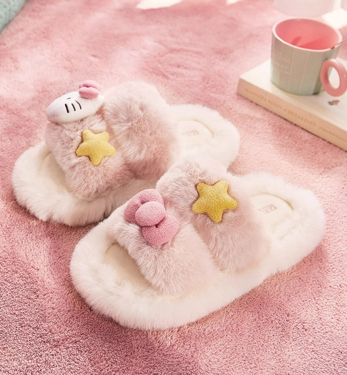 Sanrio Plush Slippers home slippers Cute Slippers