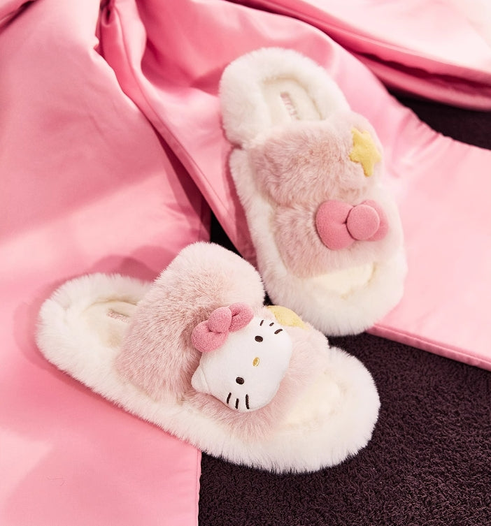 Sanrio Plush Slippers home slippers Cute Slippers