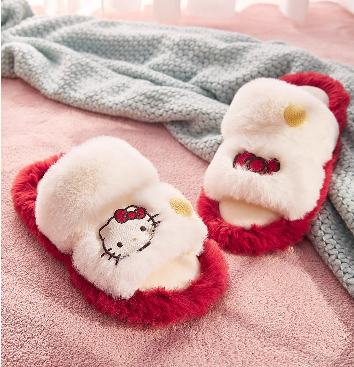 Sanrio Plush Slippers home slippers Cute Slippers
