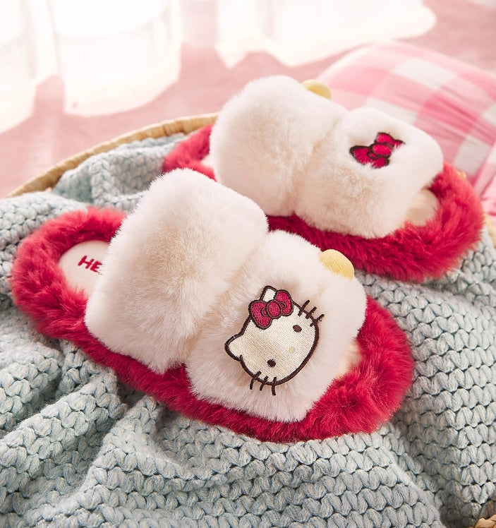 Sanrio Plush Slippers home slippers Cute Slippers