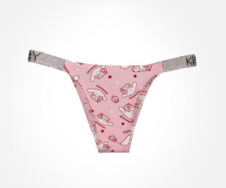 HK Ice Silk Sexy Triangle Panties