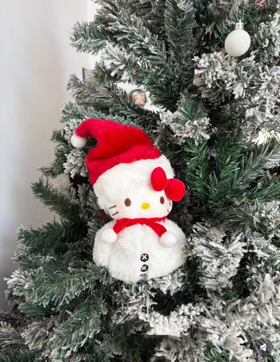 Hello Kitty Christmas Tree, KT Snowman Ornament, Plush Toy Gifts