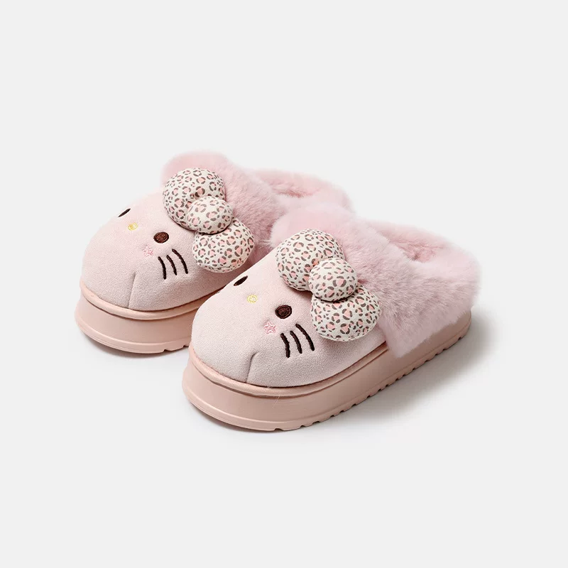 H K Fuzzy Slippers Indoor Outdoor Cozy Slippers