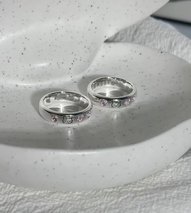 HK Couple Rings2PCS