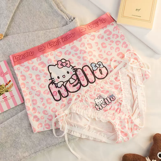 H K Couple Lace Panties