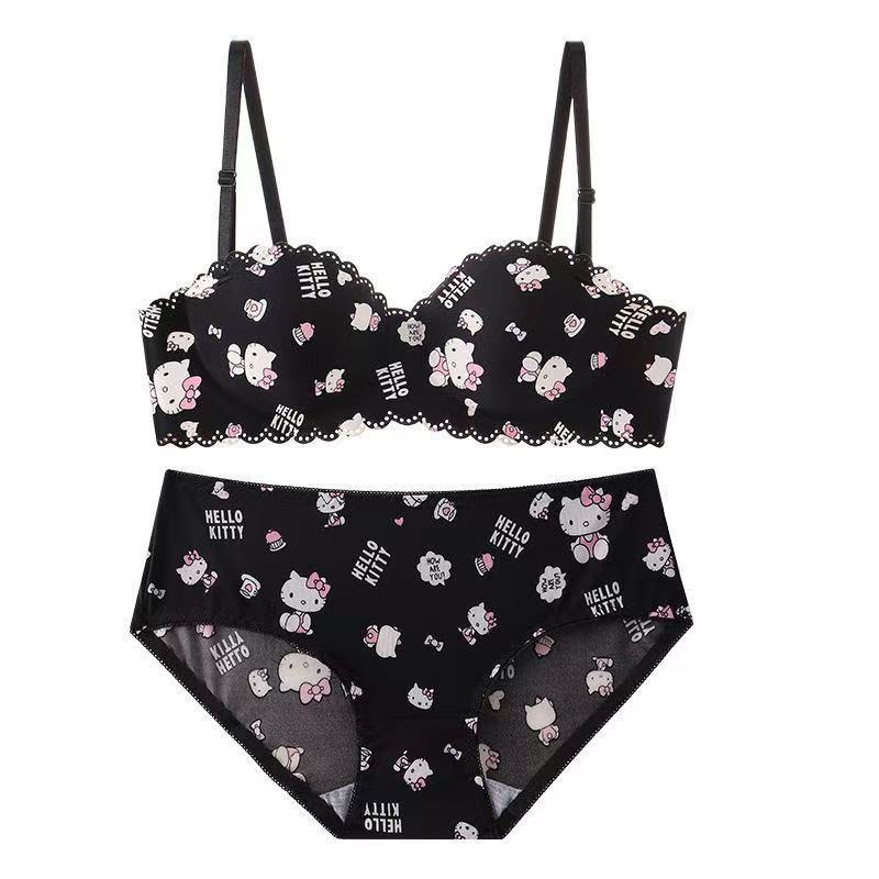 Hello Kitty Sweet Bra Set Underwear Bra Panties