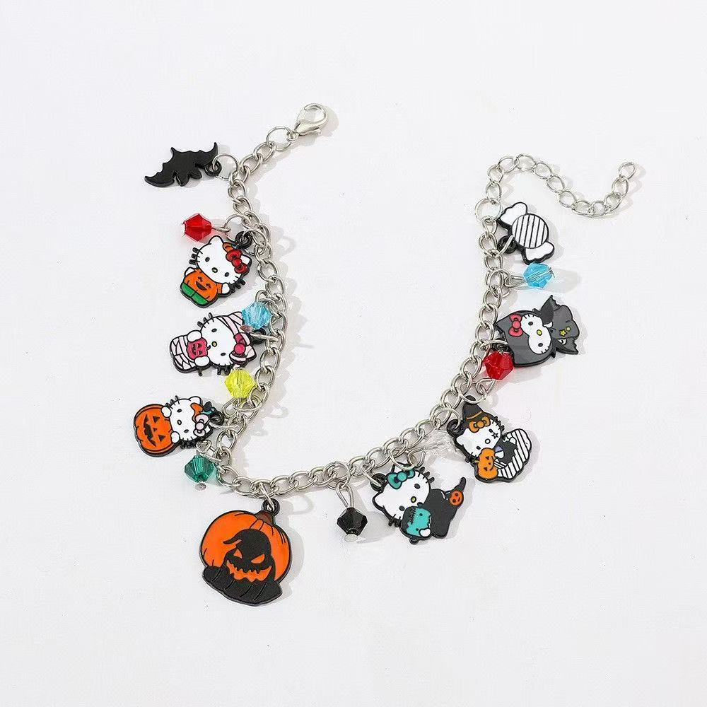 Hello Kitty Halloween charm bracelet