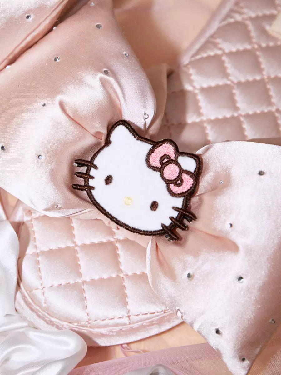 Hellokitty Pink Bowtie House Slippers Indoor Slippers