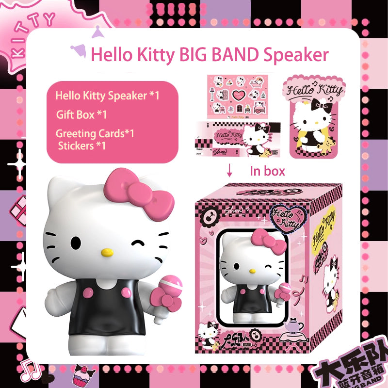 Hello Kitty Bluetooth Speaker BIG BAND Speaker Gift box