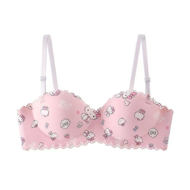 Hello Kitty Sweet Bra Set Underwear Bra Panties
