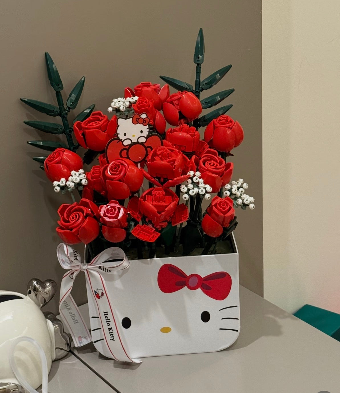 HK Flower Bouquet Building Blocks Set (20Pcs DIY Floral)