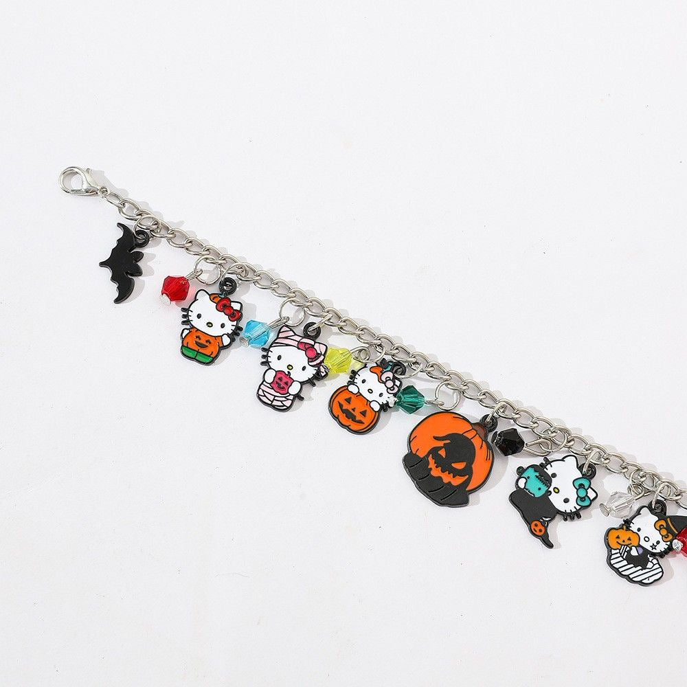 Hello Kitty Halloween charm bracelet
