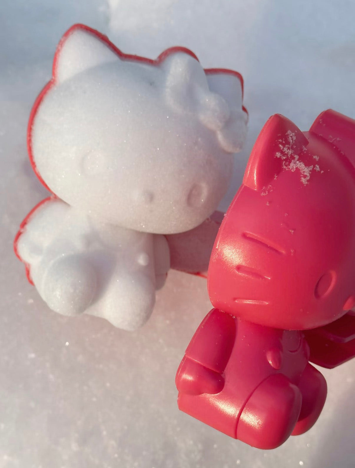 Hello Kitty Snowball Clip Game Tools Winter Snowball Fight
