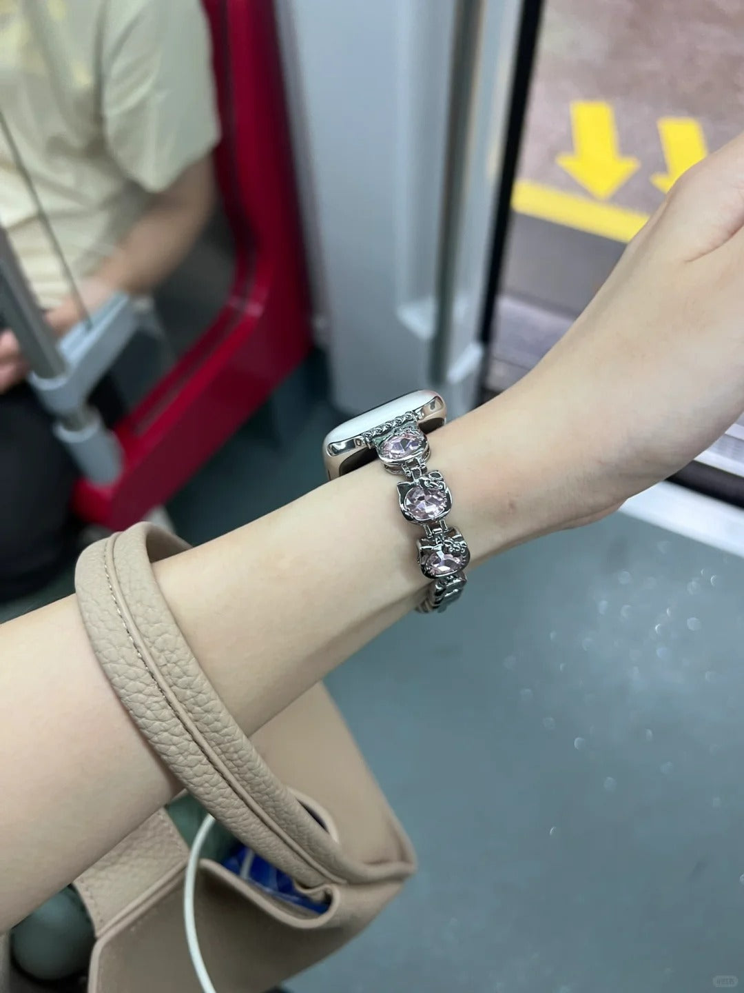 Hello kitty Apple Watch Band Diamond iWatch Series