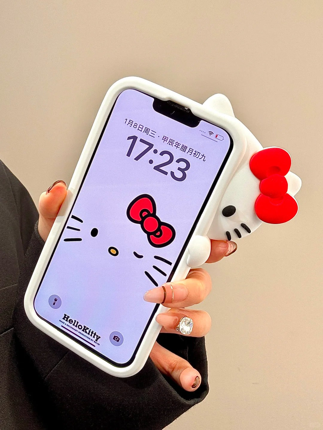 Hello Kitty iphone case Stereo Probe