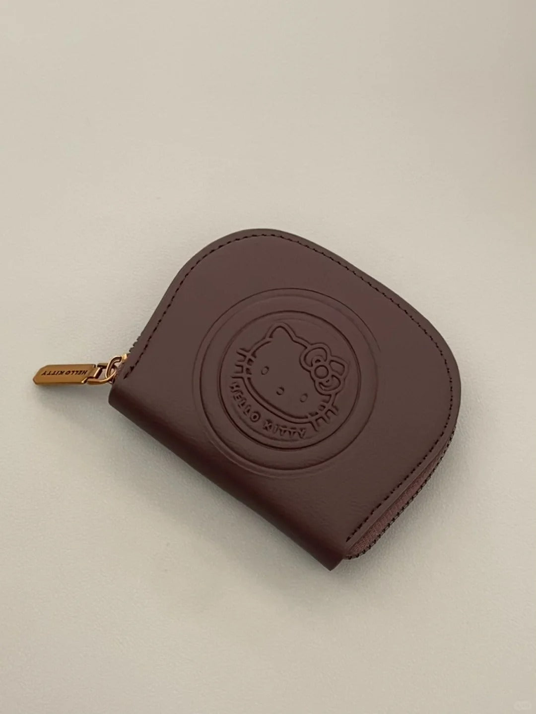 Hello Kitty Zipper Card Holder Credit Card Holder PU Card Bag