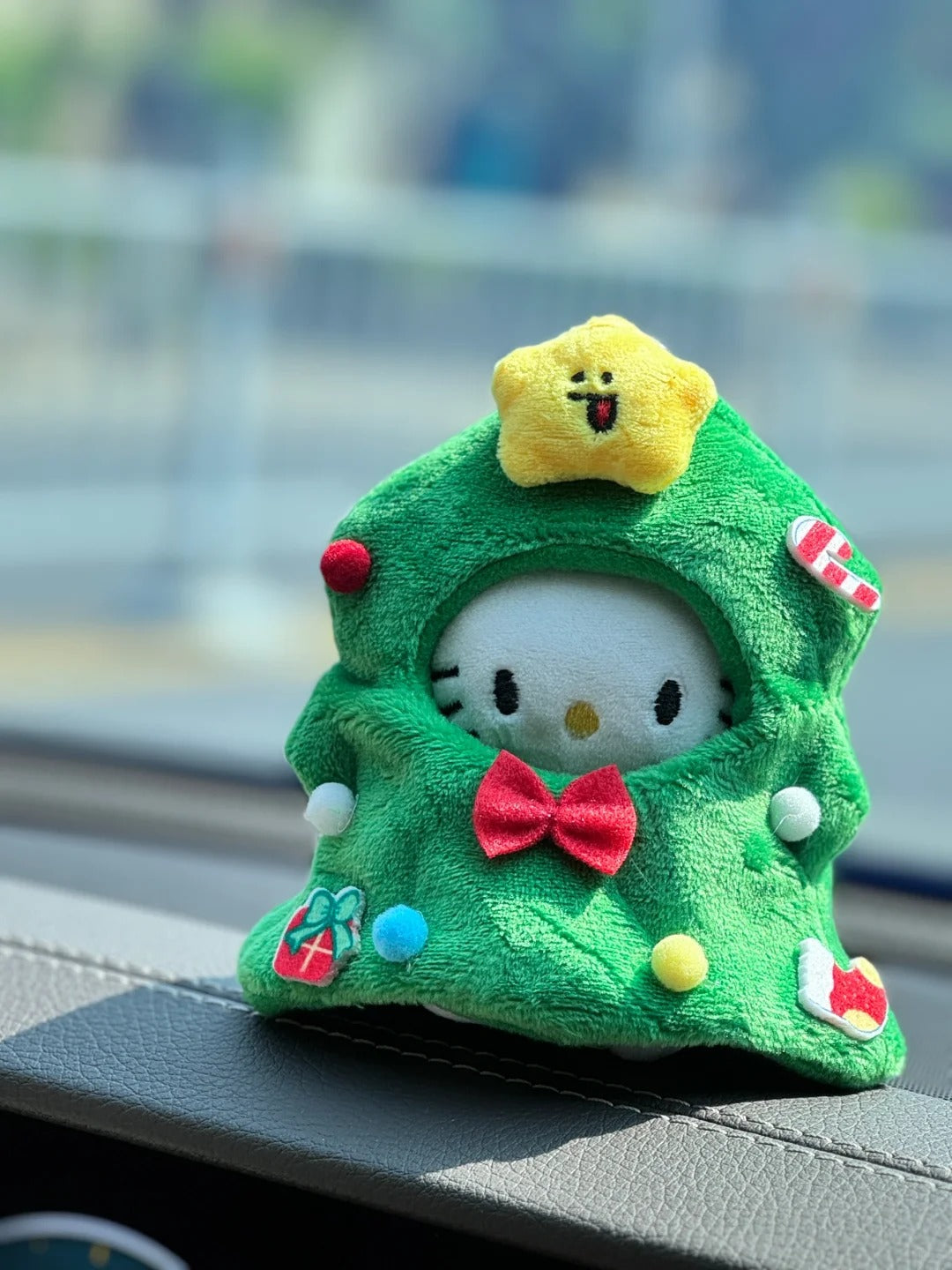 HelloKitty Christmas Plushie Keychain