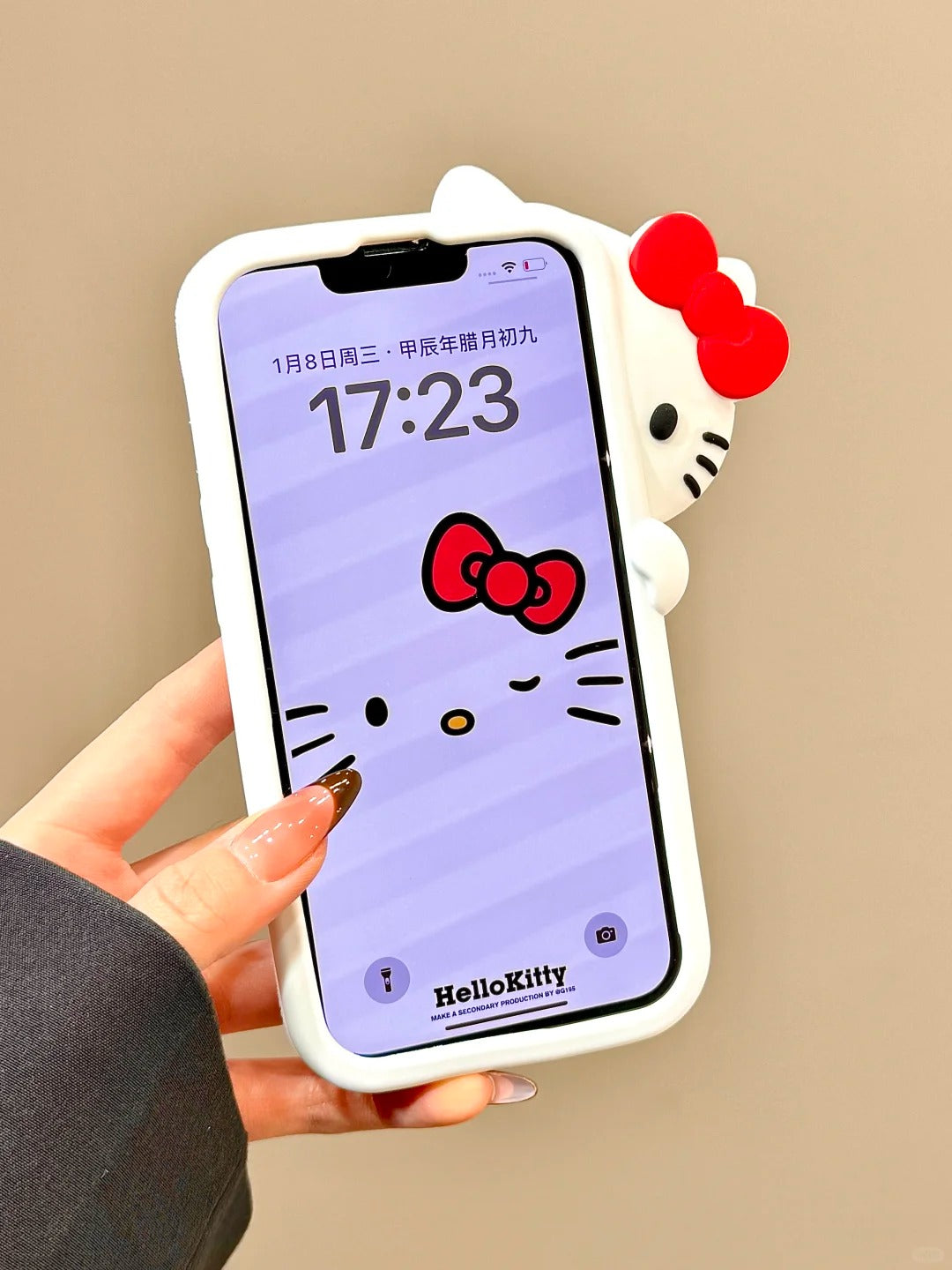 Hello Kitty iphone case Stereo Probe