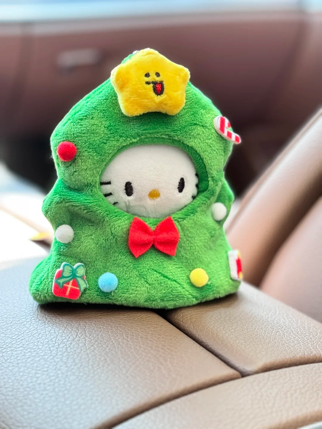 HelloKitty Christmas Plushie Keychain
