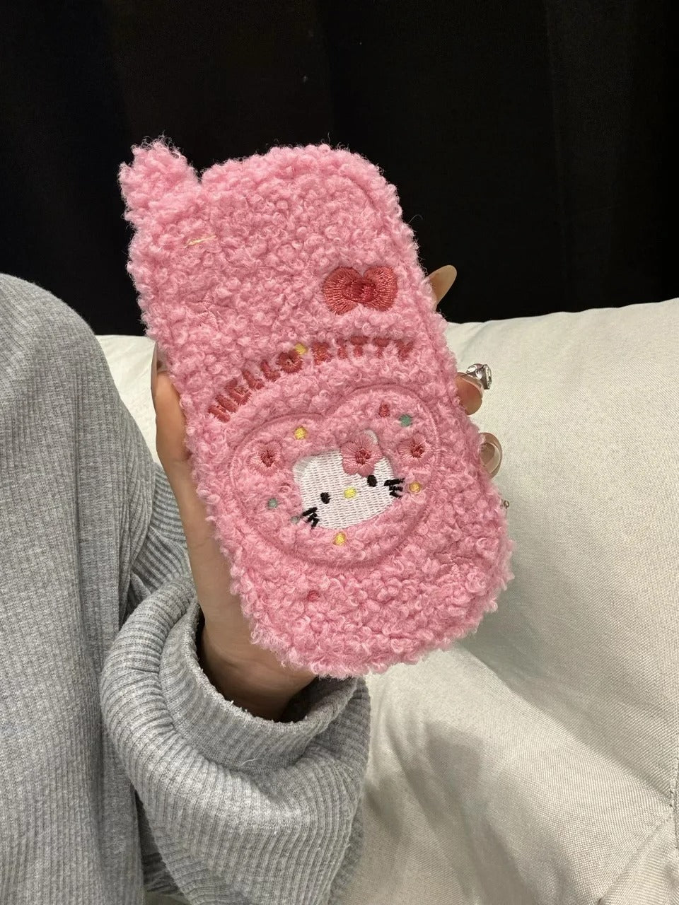 Hello Kitty Flip Plush with Phone Case