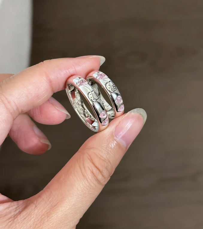 HK Couple Rings2PCS