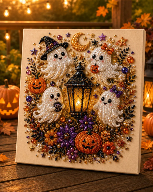 Halloween Pearl Diamond Painting Art Kit
