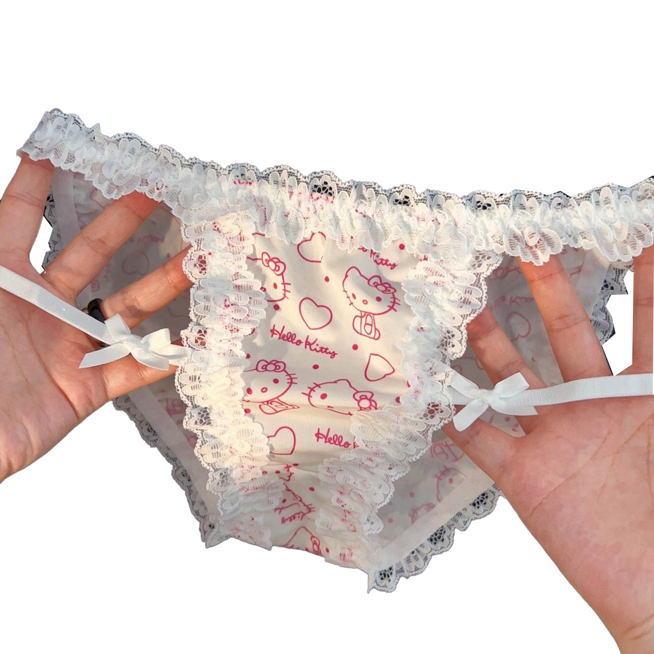 Hello Kitty Lace Briefs with Leg Loops