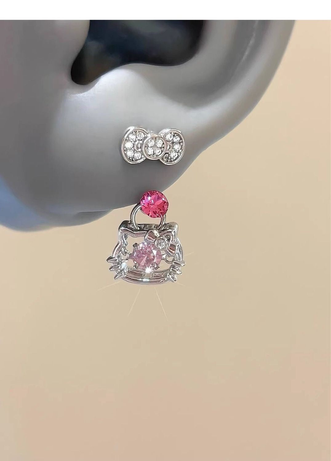 HK Bow Earrings