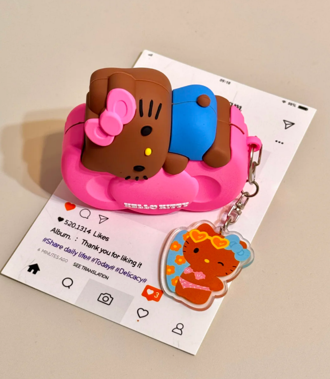 Hellokitty Silicone Headphone Case Airpods