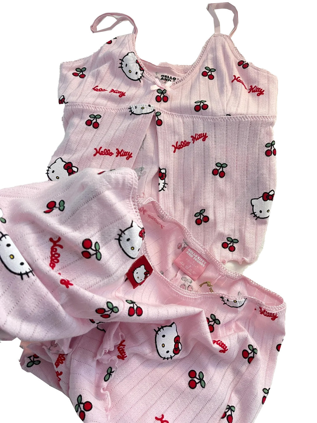 Hello Kitty Sleepwear Top with Shorts Pj Set
