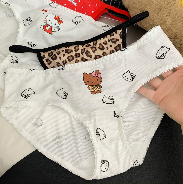 HK Leopard-Print Briefs