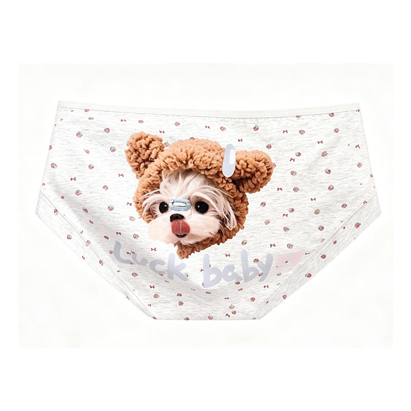 Cartoon cat cotton underwear