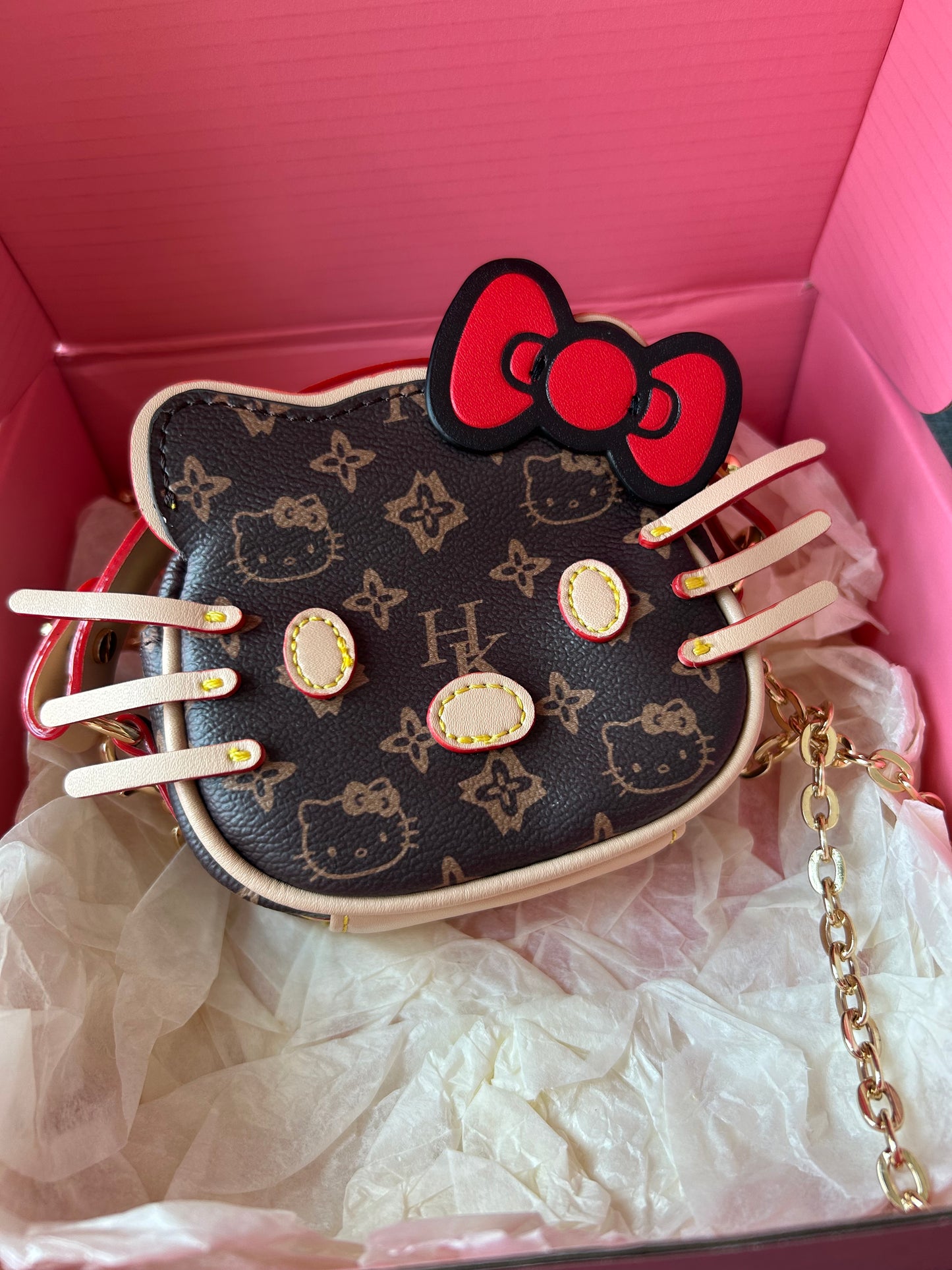 Hello Kitty Mini Purse Bag Mini Crossbody Handbag Mini Cute Purse Lipstick Bag