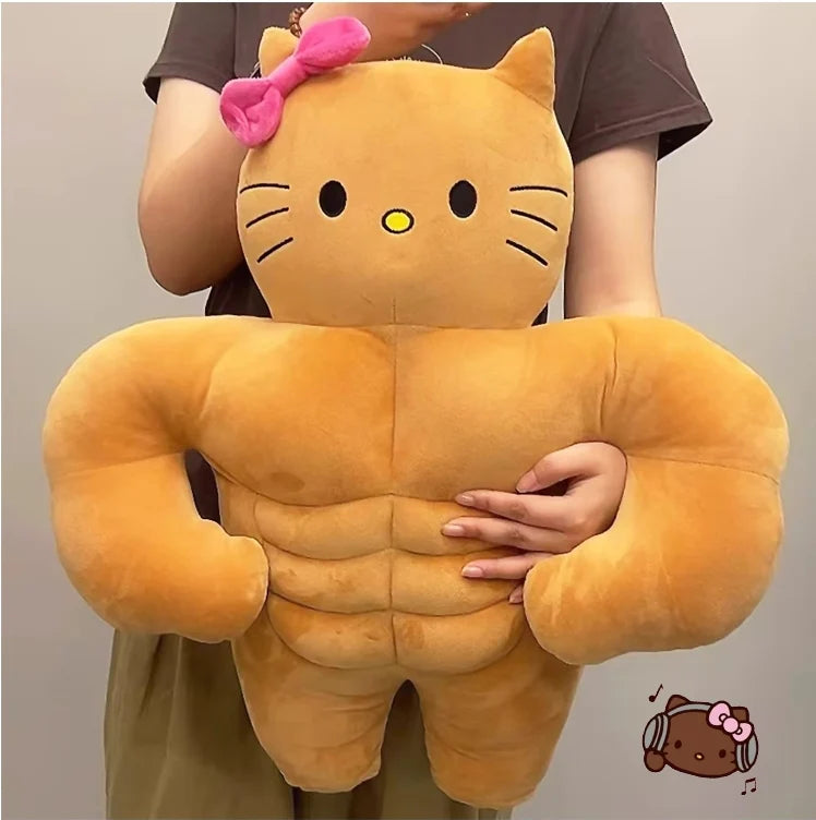 H K Funny Plush Toys, Cute Cartoon Pillow, Creative Gift