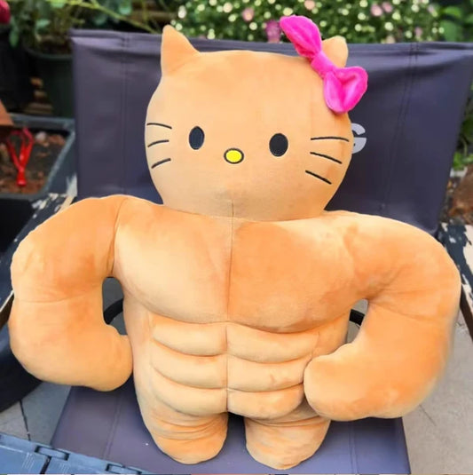 H K Funny Plush Toys, Cute Cartoon Pillow, Creative Gift