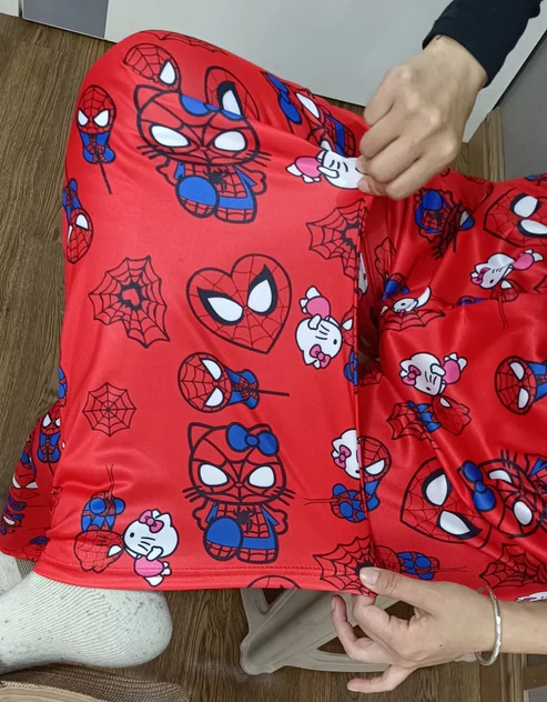 Hello Kitty Spiderman Pajama Pants Sleepwear