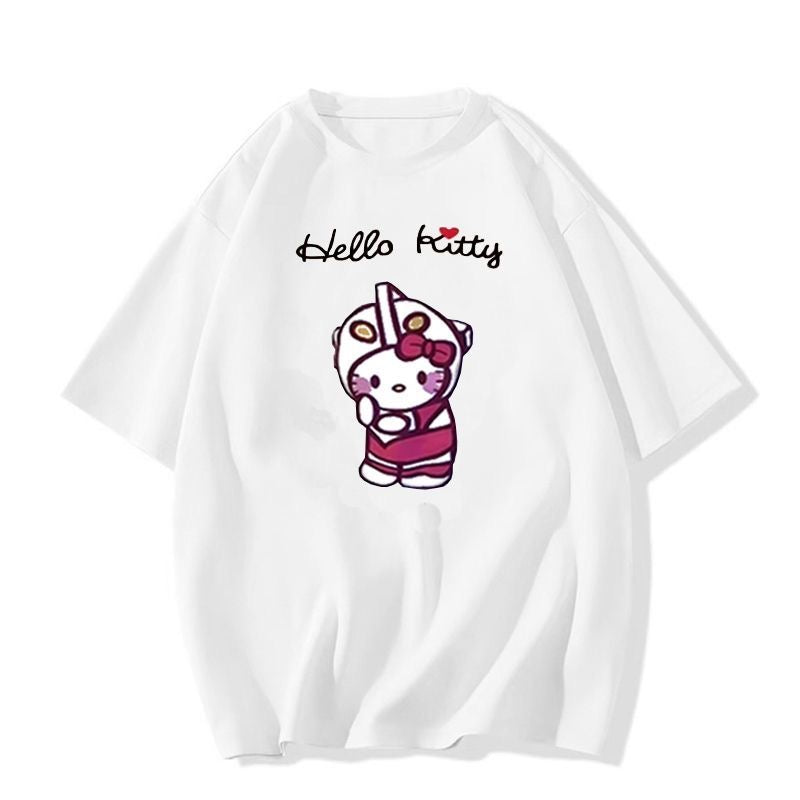 Hello kitty Couple glow T shirt