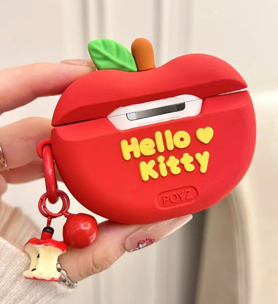 Hello kitty Apple Silicone  AirPods Case