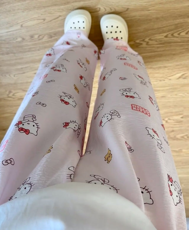 Hello Kitty Pajamas pants Sleepwear pants