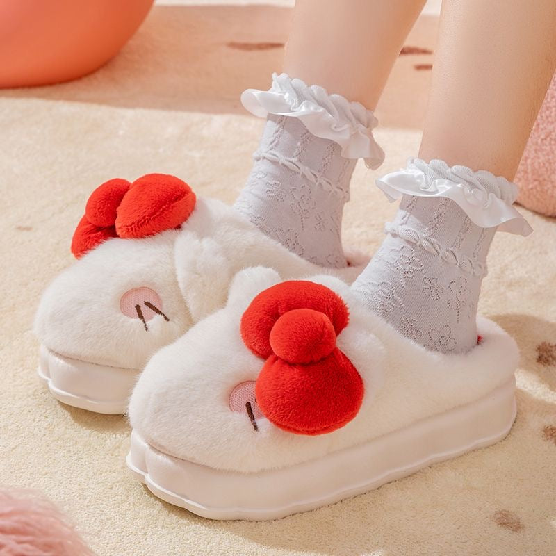 Fuzzy Slippers Women Kawaii Slippers for Women Fluffy Kawaii House Slippers Cute Slippers