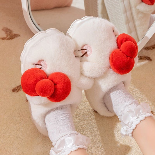 Fuzzy Slippers Women Kawaii Slippers for Women Fluffy Kawaii House Slippers Cute Slippers