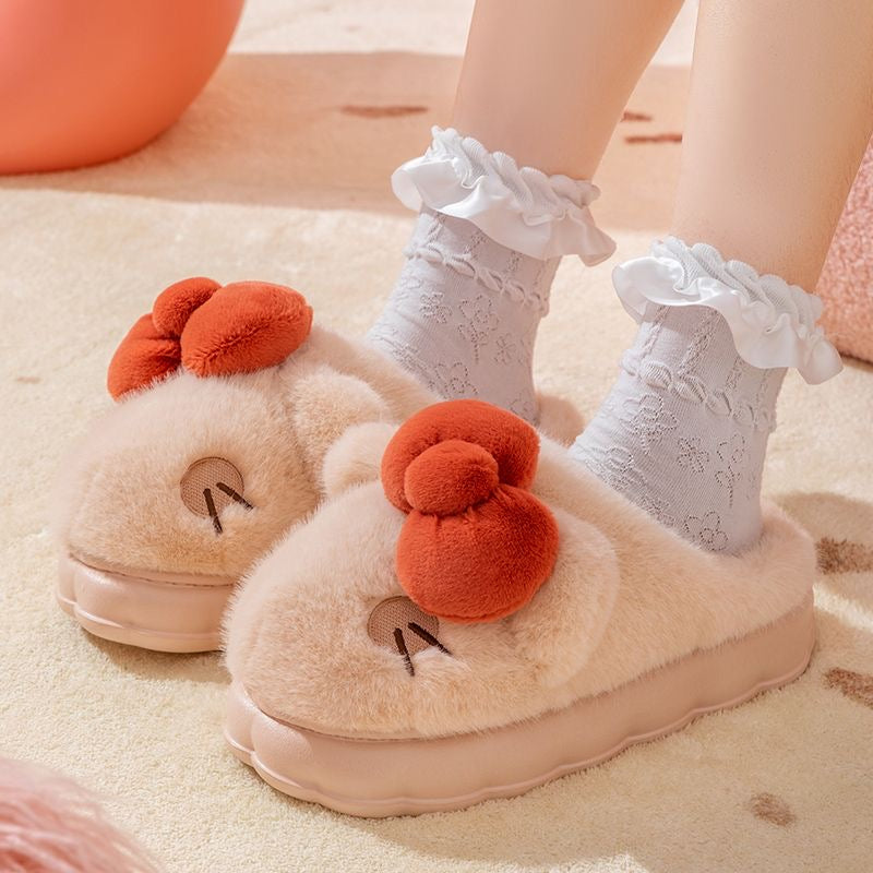 Fuzzy Slippers Women Kawaii Slippers for Women Fluffy Kawaii House Slippers Cute Slippers